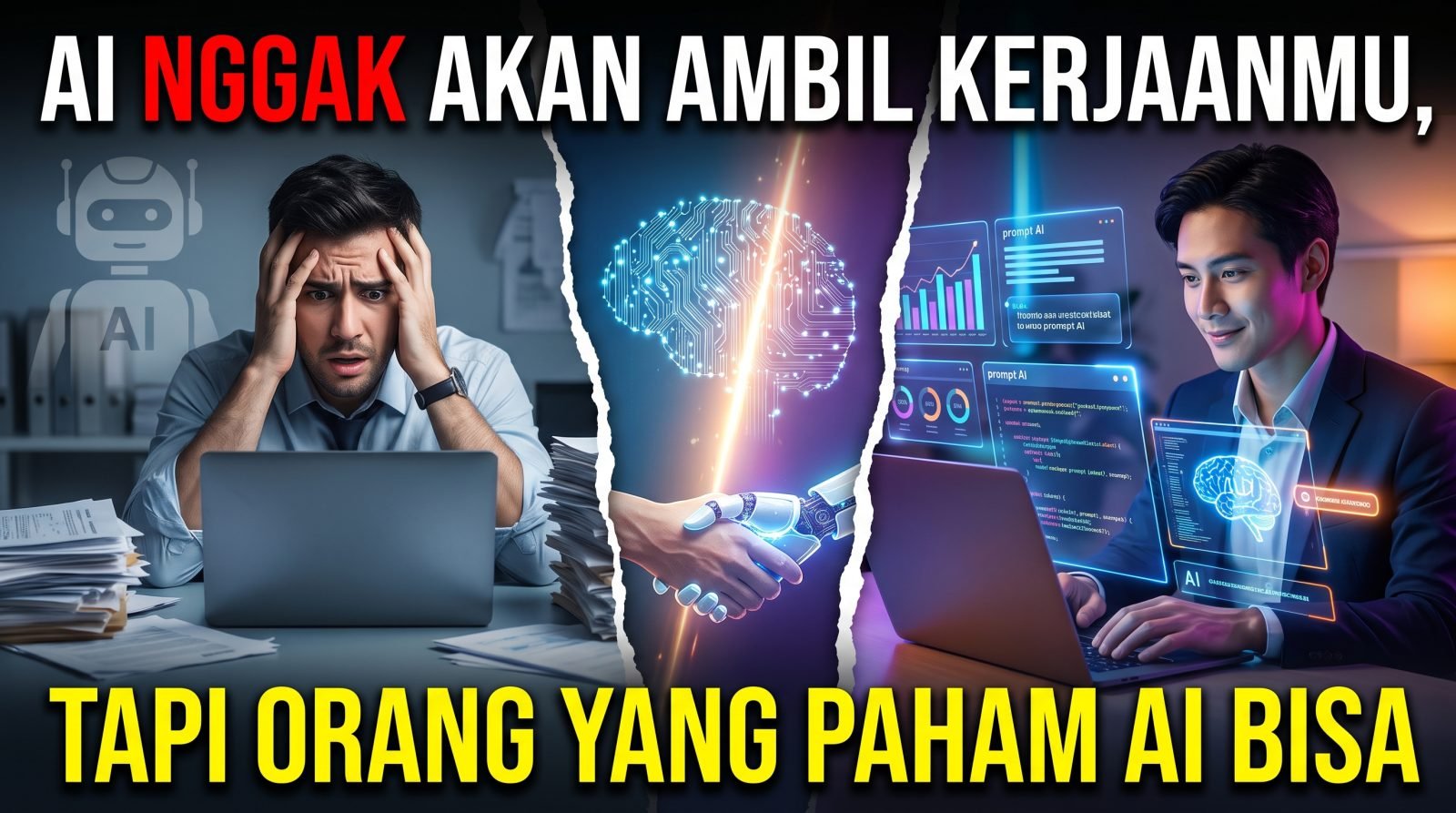 AI Nggak Akan Ambil Kerjaanmu, Tapi Orang yang Paham AI Bisa